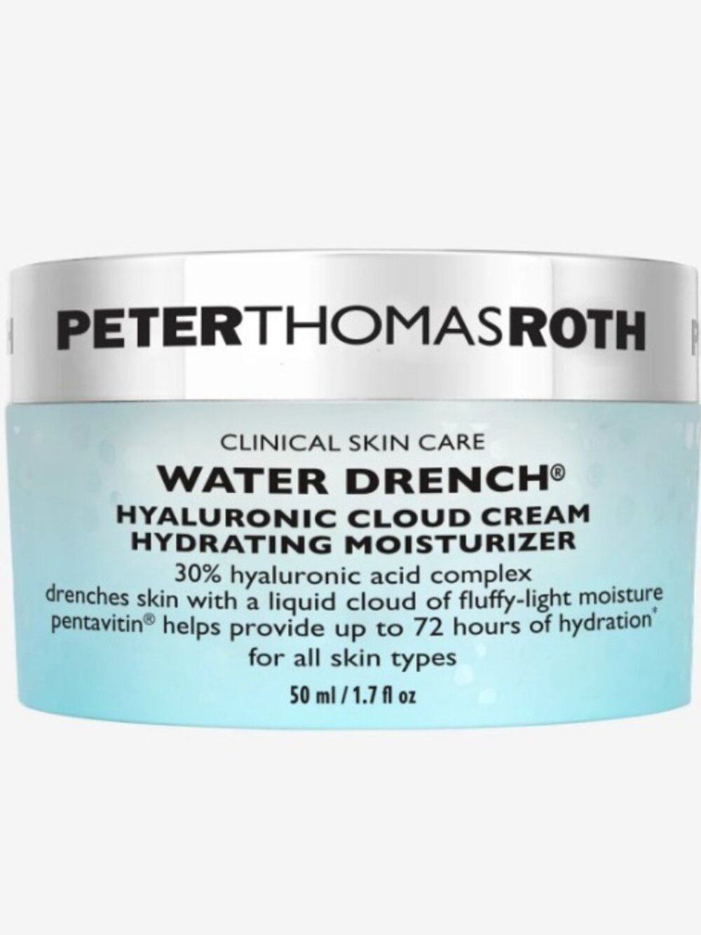 Peter Thomas Roth Water Drench Hyaluronic Cloud Cream Hydrating Moisturizer 50ml